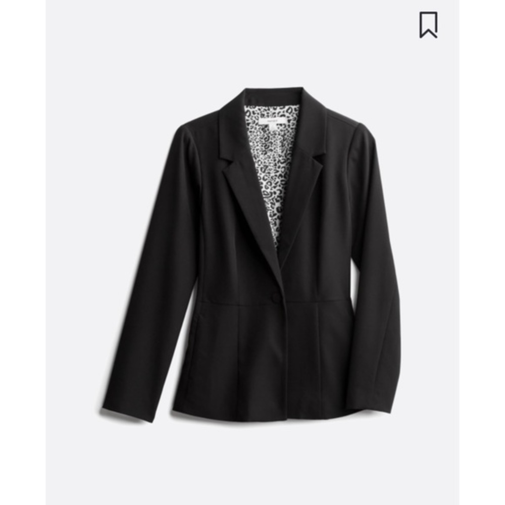 Kensie, LIZ thick stretch twill blazer, medium